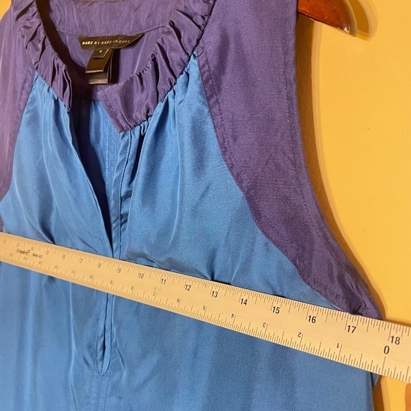 Marc Jacobs Blue Sleeveless Top - Picture 5 of 7